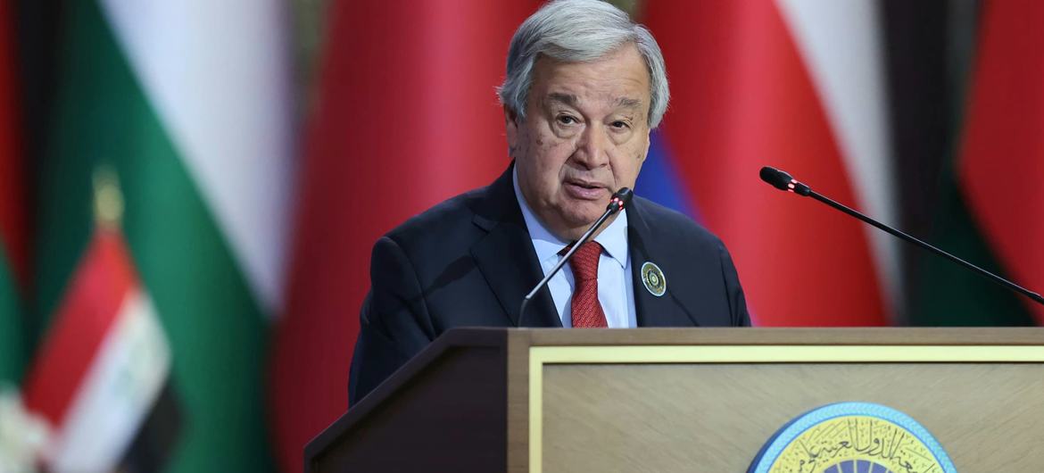 À Bagdad, le chef de l’ONU demande un cessez-le-feu « sur le champ » à Gaza